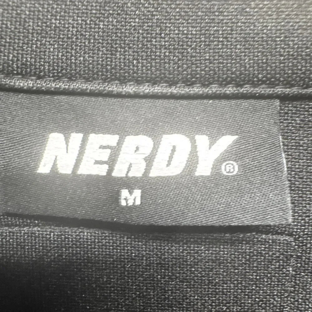 Nerdy Mens Track Jacket Medium Gamer Limited‎ Full Zip